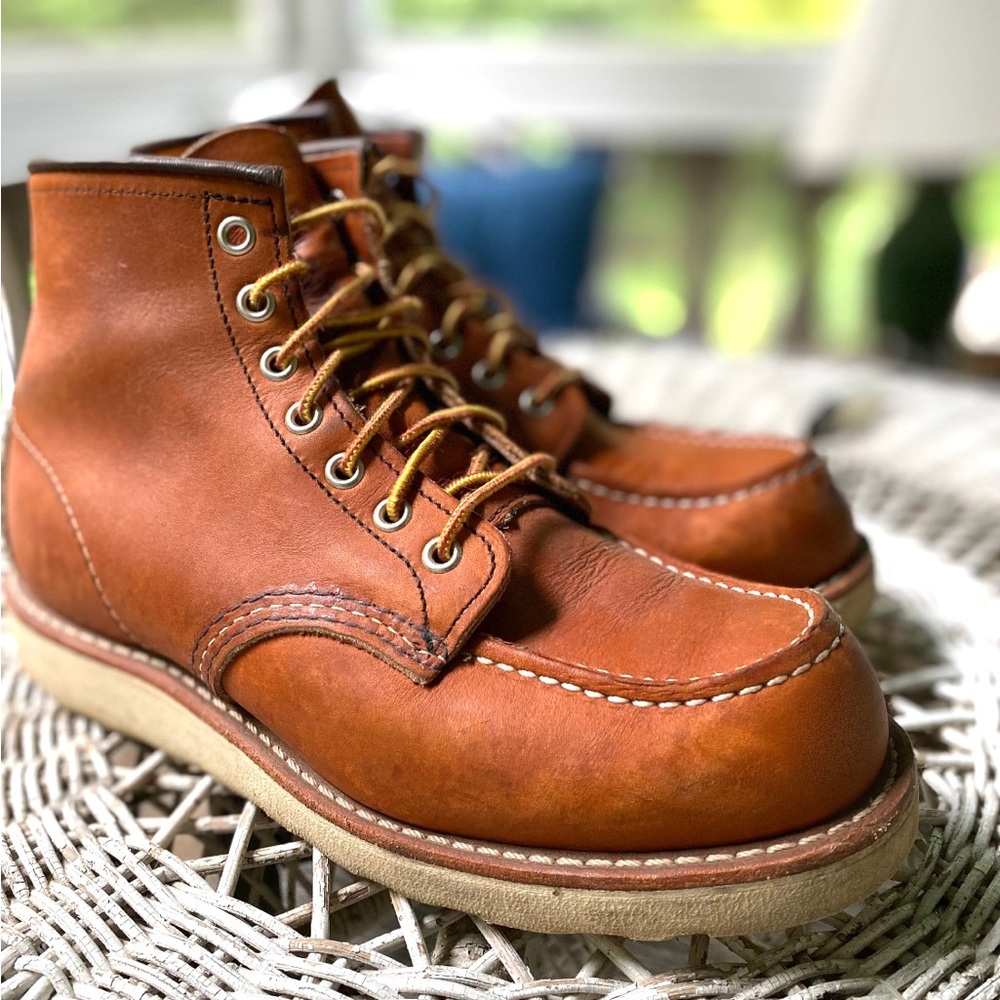 Men’s Heritage Red Wing Boots Classic Moc style 875
